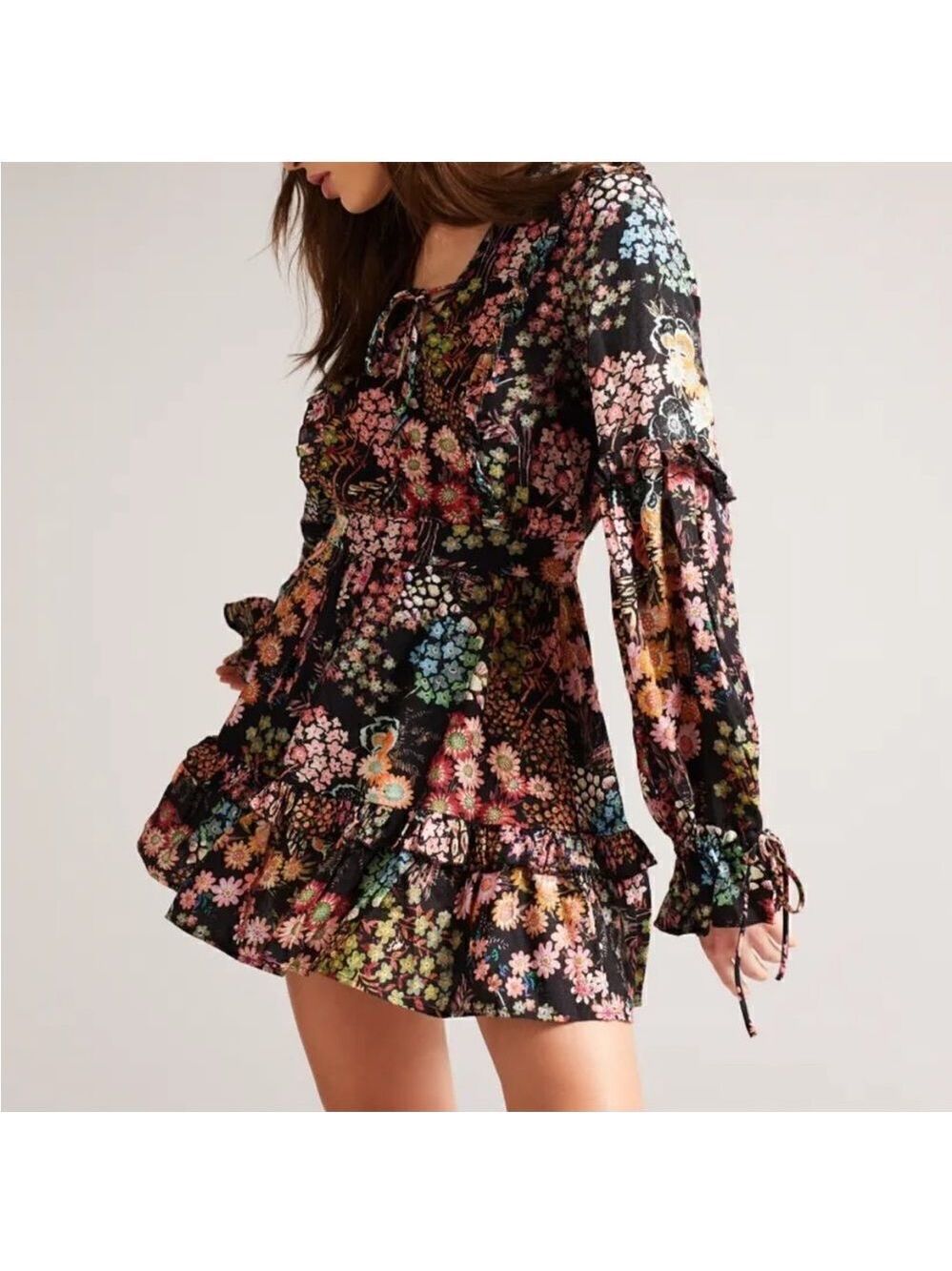 NEW Ted Baker Hendria Floral Mini Dress